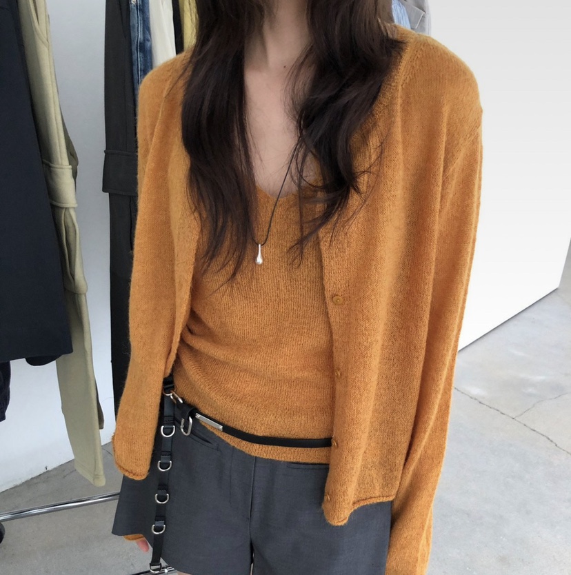 RUMIRU/AWEAR東大門實拍女裝新款推薦時尚真品熱賣開衫開襟awear/RUMIRU開衫圖色3