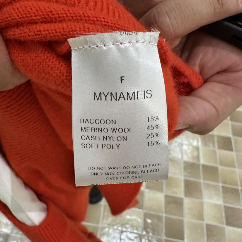 MYNAMEIS/AIME HOPE MAKE東大門實拍女士新品休閑針織衫不含內搭MYNAMEIS/AIME HOPE MAKE針織衫
