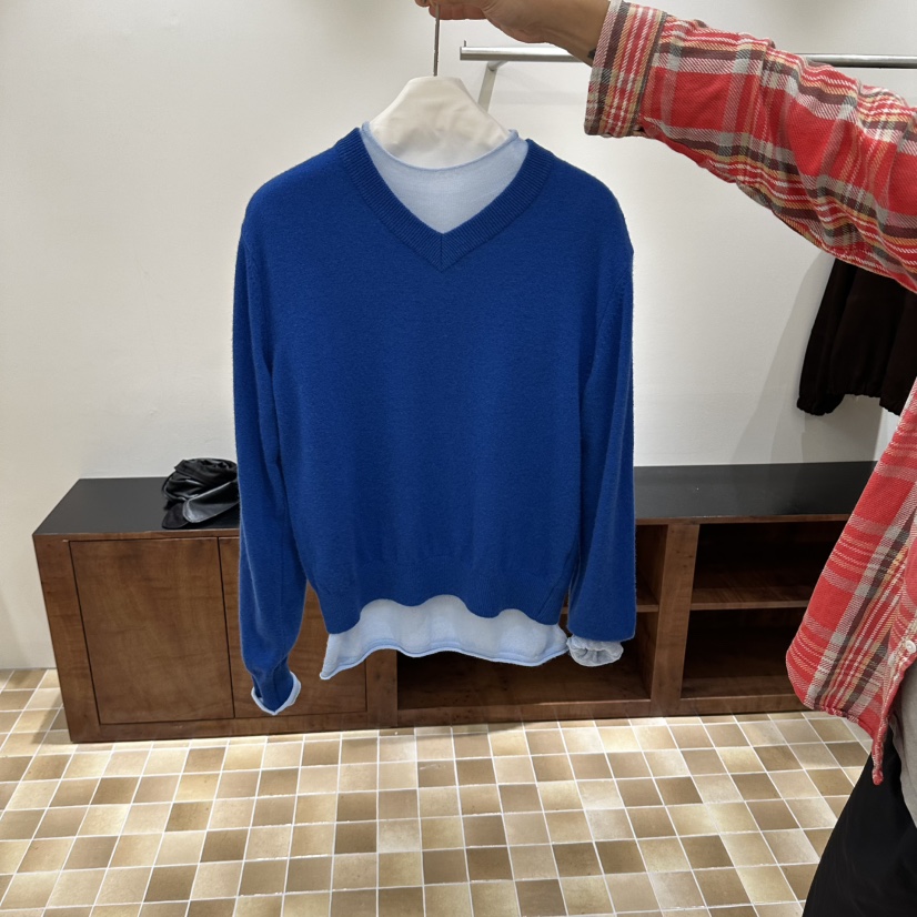 MYNAMEIS/AIME HOPE MAKE東大門實拍女士新品休閑針織衫不含內搭MYNAMEIS/AIME HOPE MAKE針織衫圖色1
