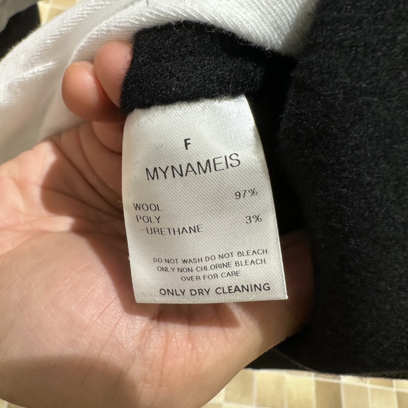 MYNAMEIS/AIME HOPE MAKE韓國直郵女士新品真品夾克手工MYNAMEIS/AIME HOPE MAKE夾克