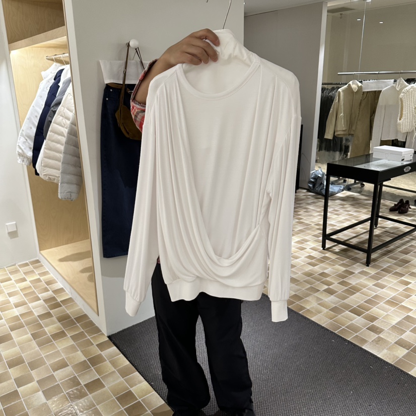 MYNAMEIS/AIME HOPE MAKE東大門實拍女士新款休閑長袖T恤MYNAMEIS/AIME HOPE MAKE長袖T恤圖色1