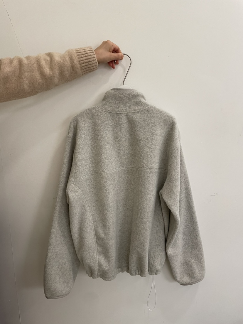 JEONG GAM STUDIOS韓國代購女士新品熱賣衛衣半拉鏈抓絨JEONG GAM STUDIOS衛衣