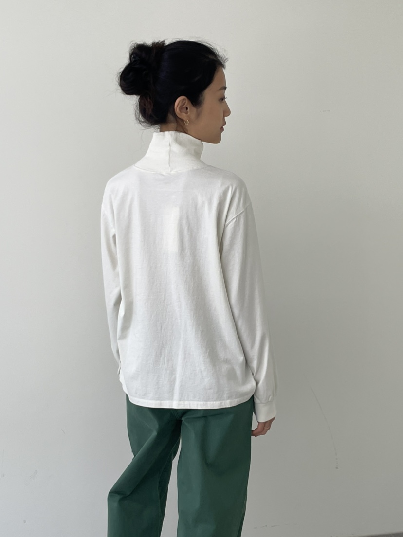 JEONG GAM STUDIOS韓國代購女士新品時尚推薦長袖T恤高領JEONG GAM STUDIOS長袖T恤