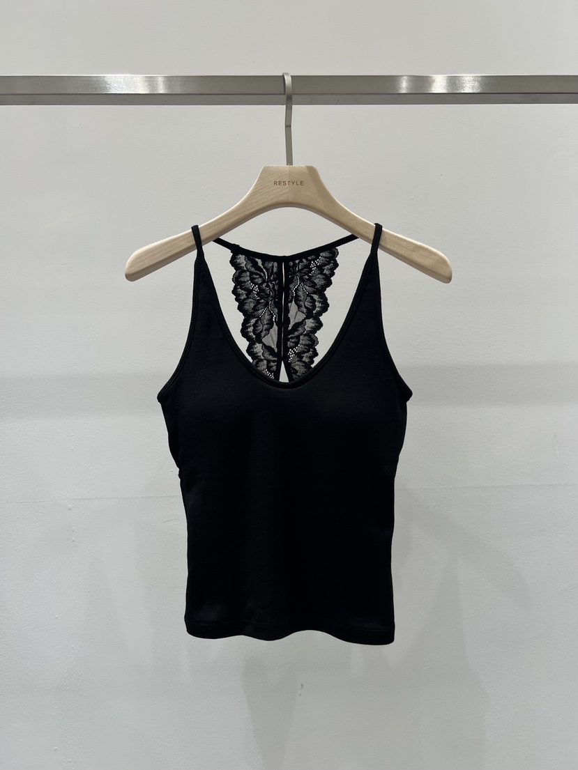 RE STYLE-Q韓國代購女士新品時尚真品推薦吊帶背心無袖RE STYLE吊帶/背心圖色2