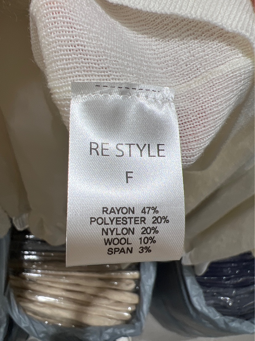 RE STYLE-Q東大門直郵女士新品推薦人氣時尚真品長袖T恤RE STYLE長袖T恤