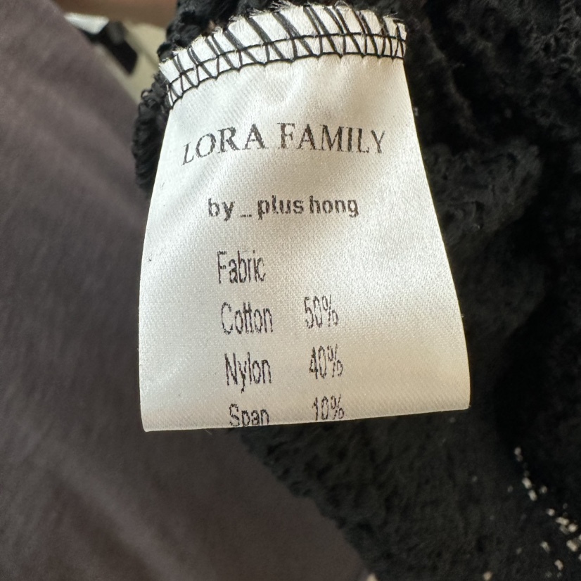 PLUS HONG-P東大門實拍女士新款時尚休閑推薦真品長袖T恤LORA FAMILY/PLUS HONG長袖T恤