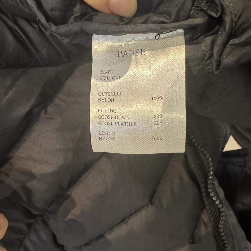 PAUSE東大門代購女裝新款真品休閑熱賣人氣短款羽絨服鵝絨PAUSE短款羽絨服
