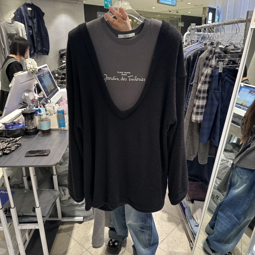 HERTZ-P東大門代購女士新款真品推薦熱賣休閑人氣時尚套裝HERTZ-P套裝圖色3黑色
