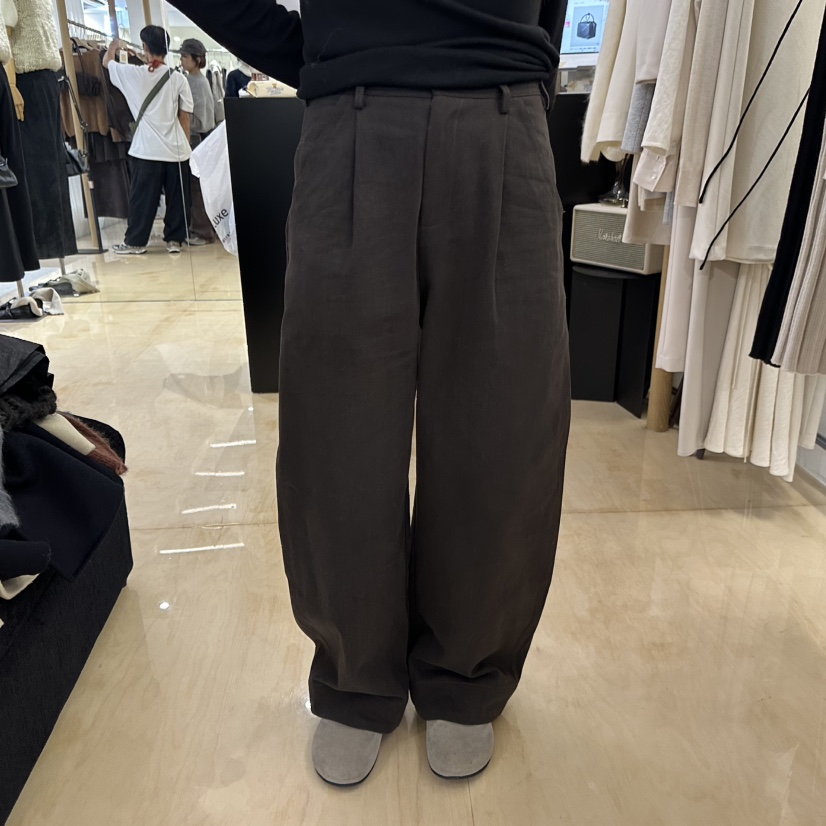 KOIVUE東大門直郵女裝新品真品推薦休閑人氣熱賣休閑褲口袋KOIVUE休閑褲圖色2棕色