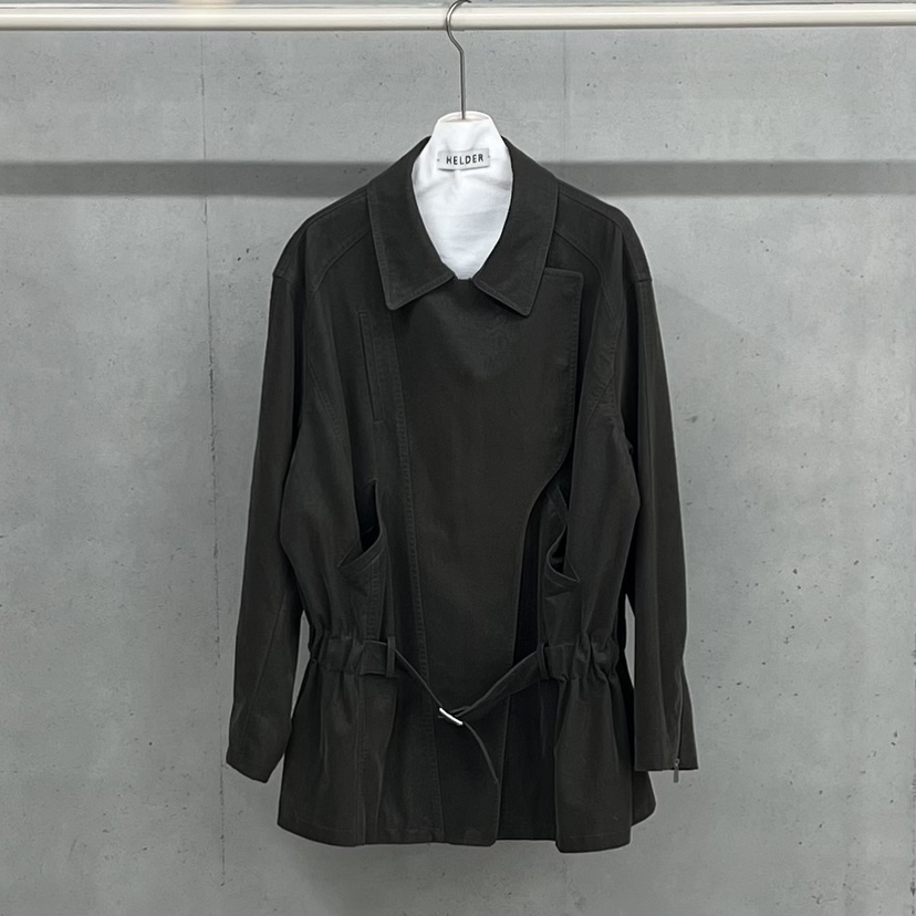 HELDER-P韓國直郵女裝新款真品熱賣推薦休閑夾克水洗腰帶HELDER夾克圖色1卡其色
