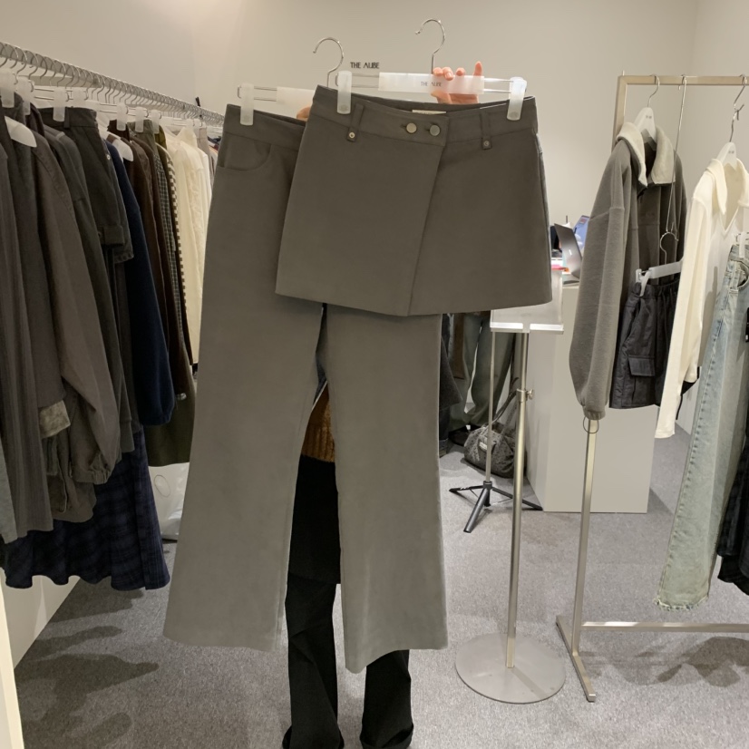 AUBE韓國直郵女士新品熱賣休閑人氣時尚推薦真品套裝磨毛THE AUBE套裝圖色2