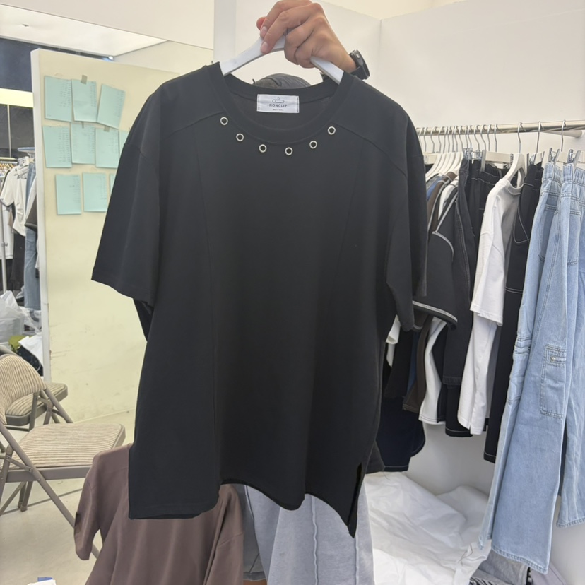 NON CLIP東大門代購女裝新品推薦真品時尚人氣熱賣休閑T恤NON CLIPT恤圖色2