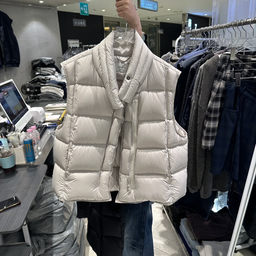 HERTZ-P東大門實拍女士新品推薦時尚真品休閑馬甲人字紋HERTZ-P馬甲圖色1