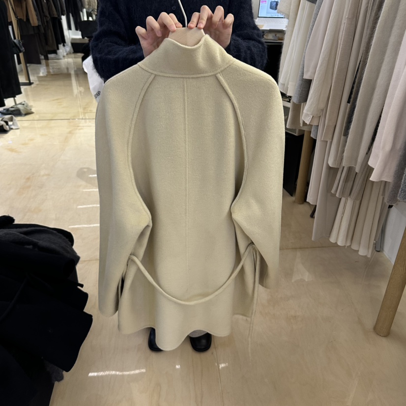 KOIVUE東大門代購女裝新品休閑時尚熱賣推薦真品中長款大衣KOIVUE中長款大衣