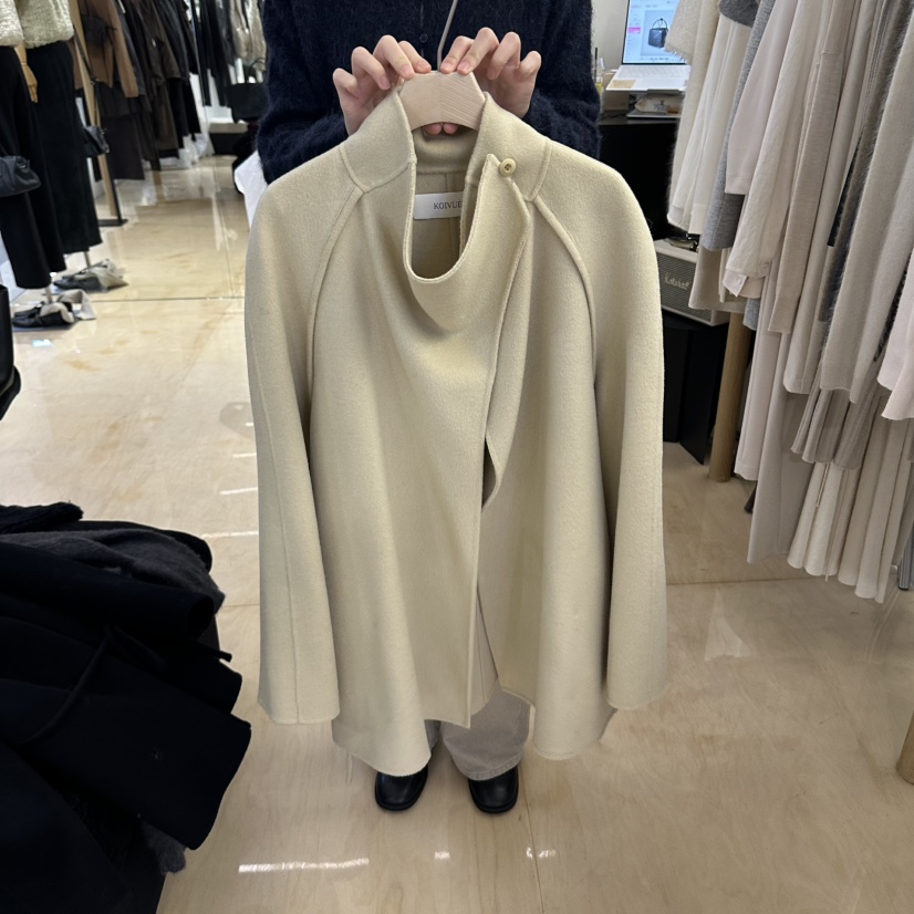 KOIVUE東大門代購女裝新品休閑時尚熱賣推薦真品中長款大衣KOIVUE中長款大衣圖色1