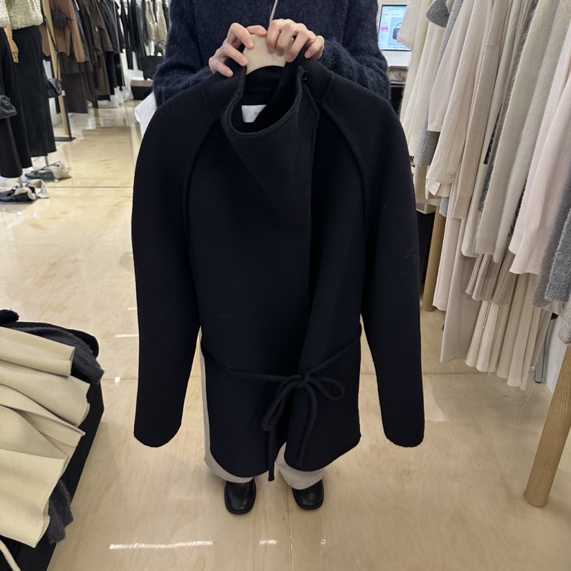 KOIVUE東大門代購女裝新品休閑時尚熱賣推薦真品中長款大衣KOIVUE中長款大衣圖色2
