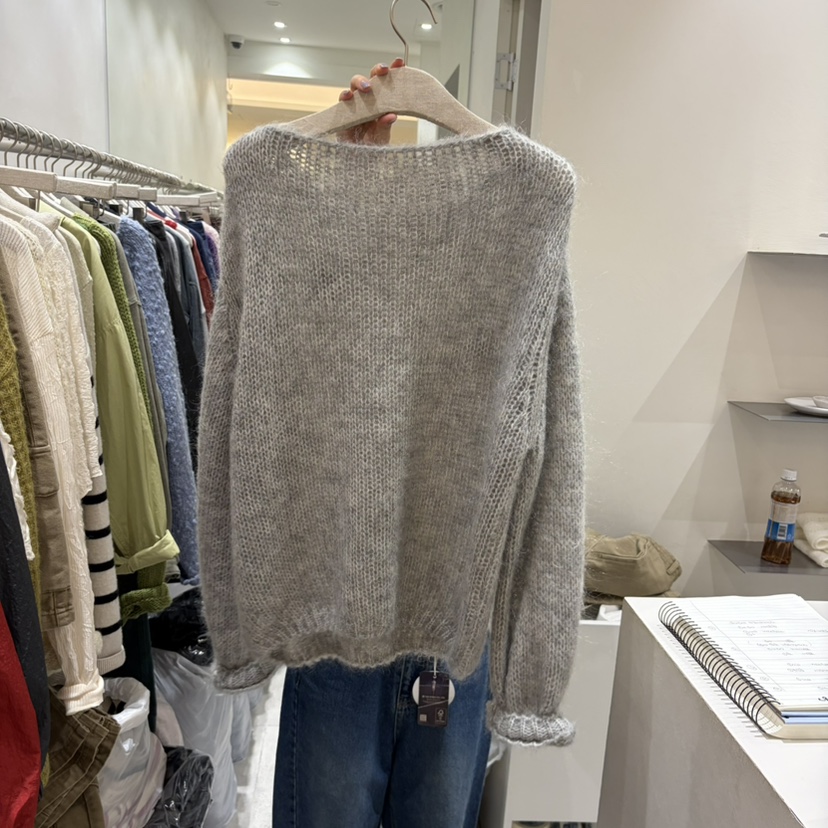 ASOME韓國代購女裝新品推薦時尚人氣熱賣休閑真品針織衫花朵A.SOME針織衫