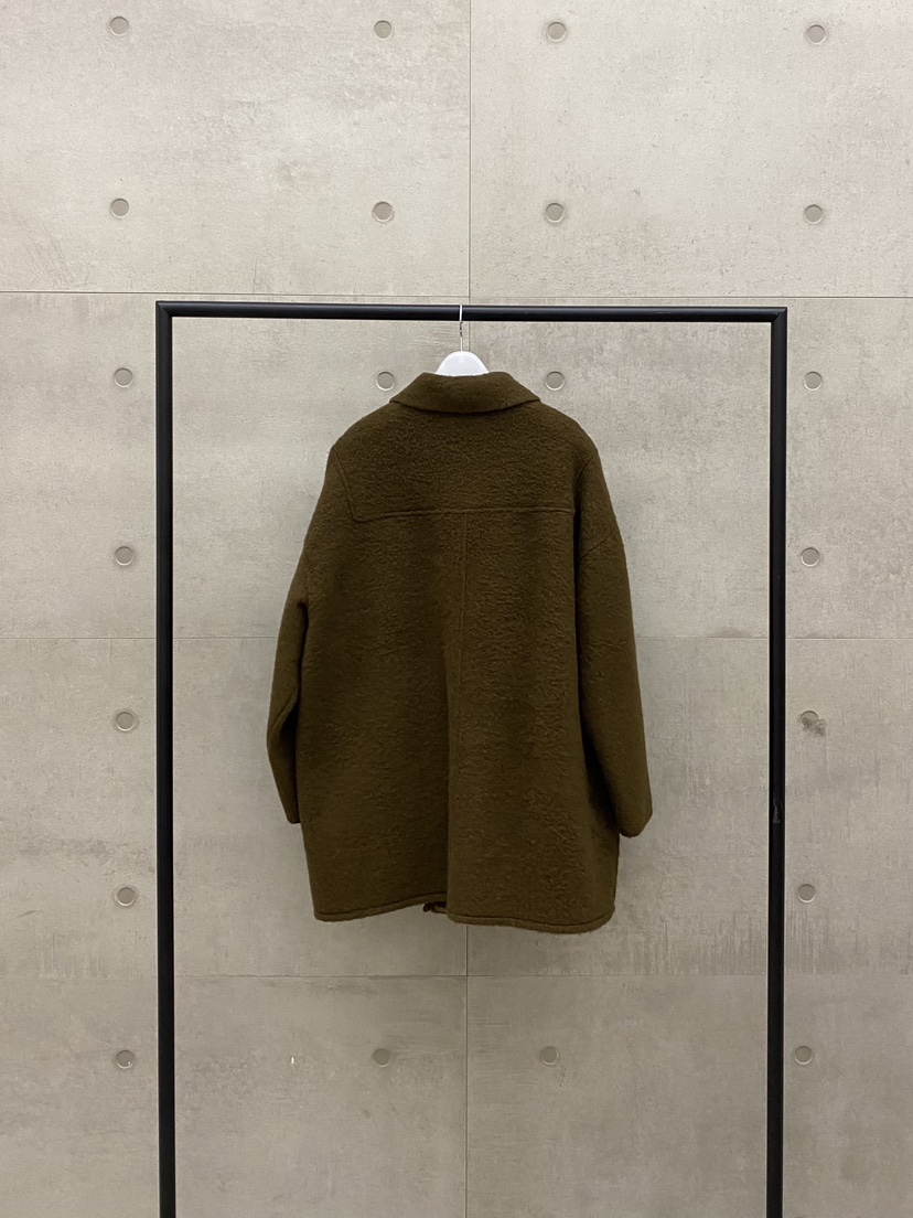 MUCH MORE/JACKPOT東大門實拍女裝新品熱賣中長款大衣手工制作MUCH MORE/JACKPOT中長款大衣