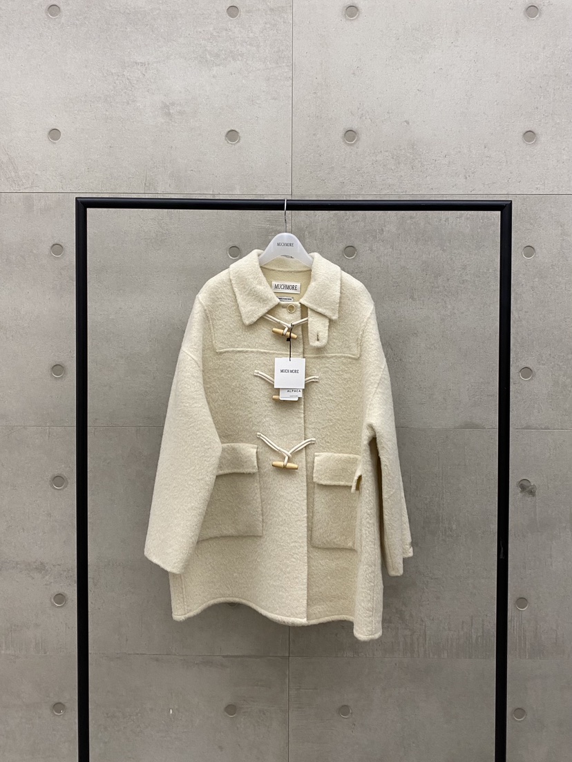 MUCH MORE/JACKPOT東大門實拍女裝新品熱賣中長款大衣手工制作MUCH MORE/JACKPOT中長款大衣圖色3