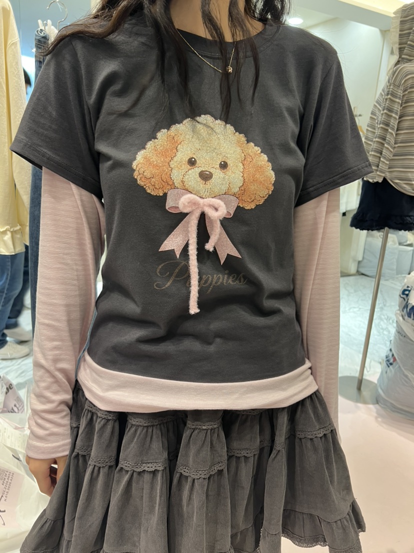 BE&amp;BE韓國代購女士新品推薦人氣真品時尚熱賣長袖T恤BE&be長袖T恤圖色1