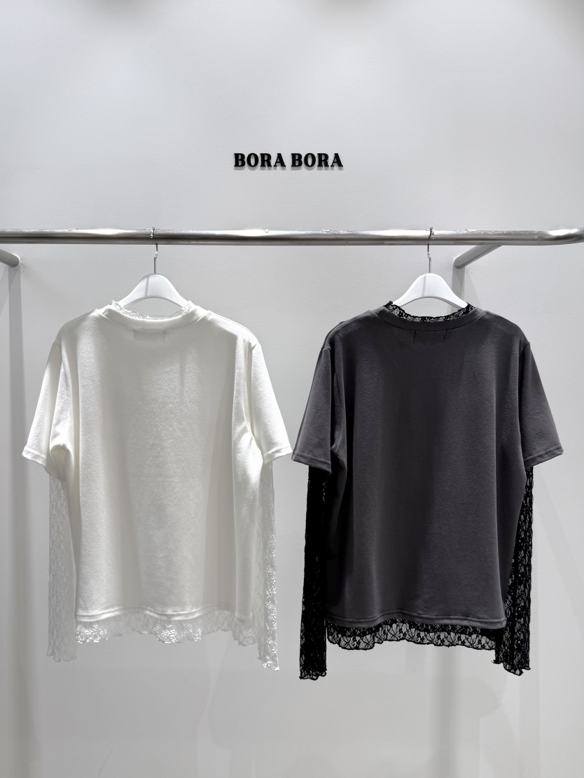 BORA BORA韓國代購女裝新款真品推薦熱賣時尚人氣長袖T恤BORA BORA長袖T恤