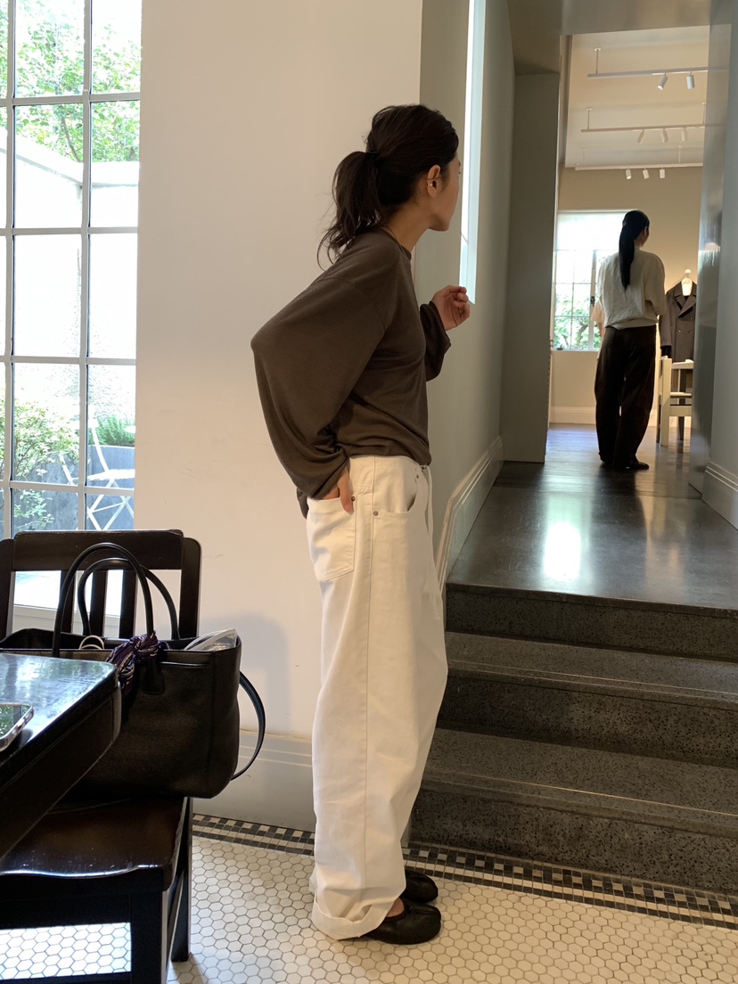 ROMANTICIZE韓國代購女裝新品真品時尚人氣長袖T恤透明圓領ROMANTICIZE長袖T恤