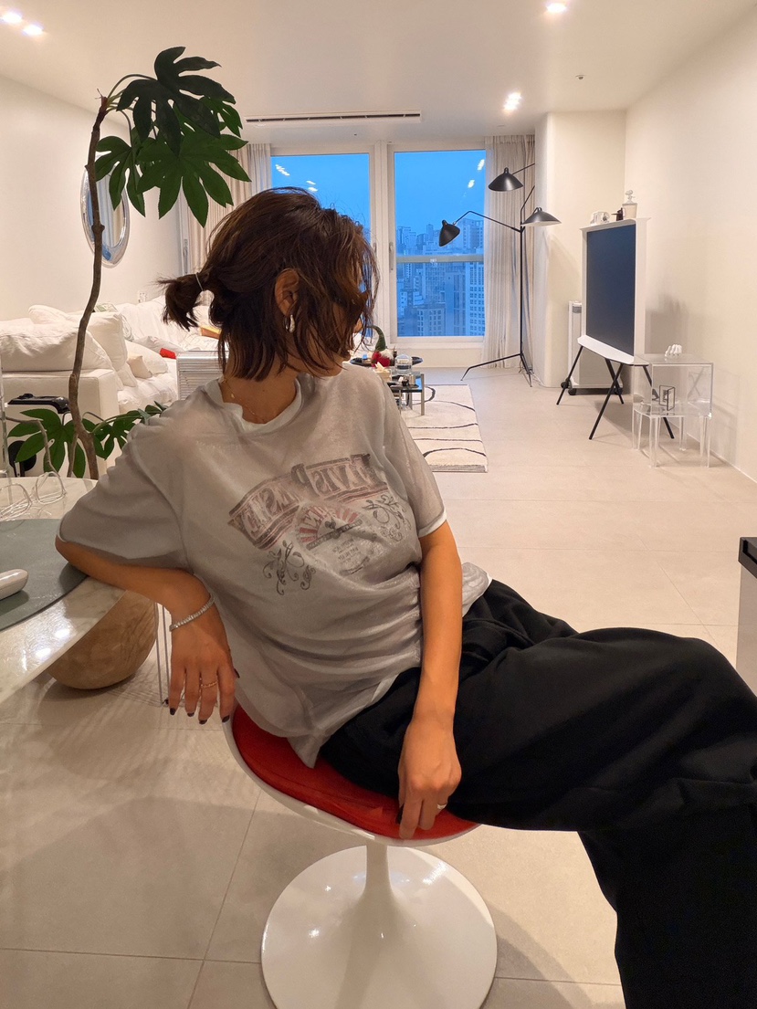 PARIS MATCH韓國直郵女裝新款時尚真品推薦熱賣人氣休閑T恤PARIS MATCHT恤