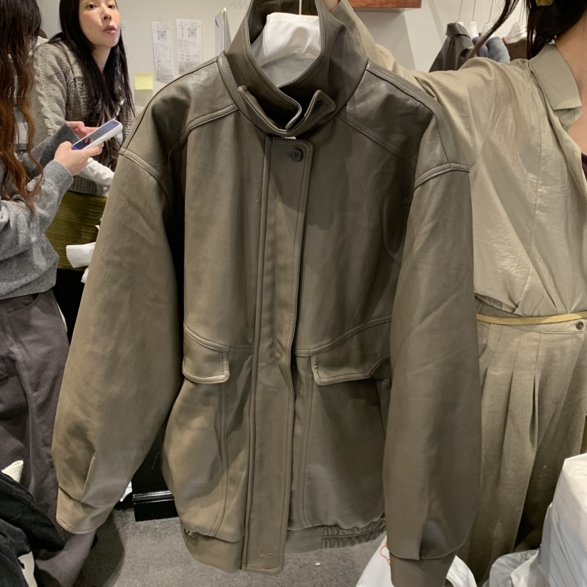 THE HOME PAGE韓國直郵女裝新款時尚休閑真品熱賣人氣皮衣THE HOME PAGE皮衣圖色1