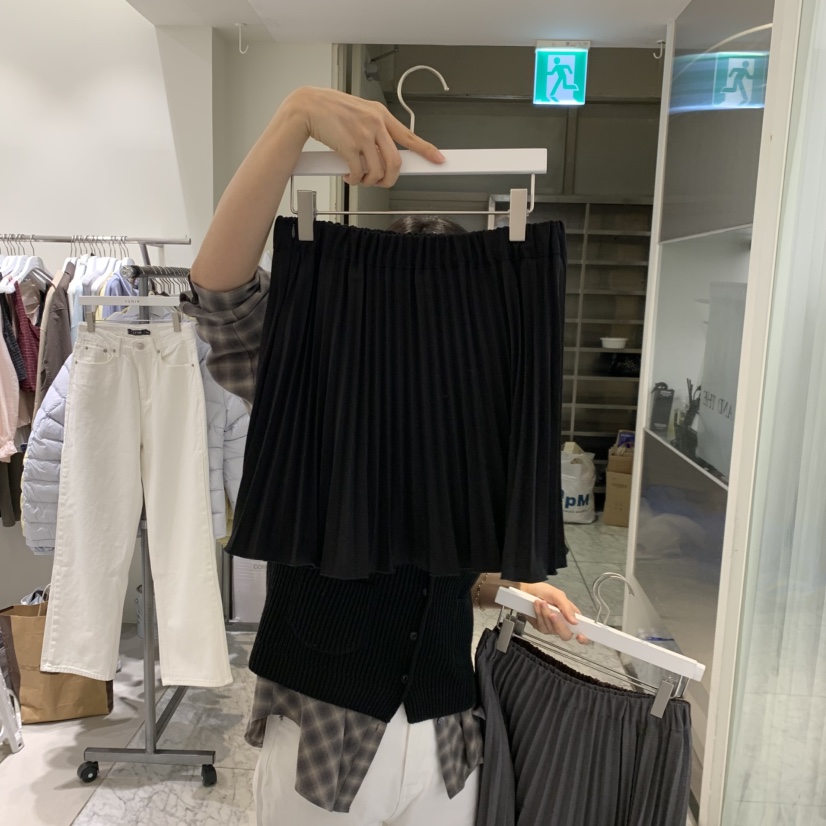 VENIR-A東大門直郵女士新款熱賣時尚真品人氣推薦短裙皺紋VENIR-A短裙
