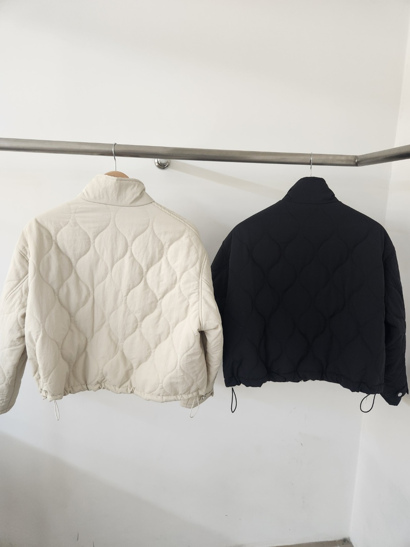 THE OTHER東大門直郵女裝新品休閑人氣真品短款棉服絎縫THE OTHER短款棉服
