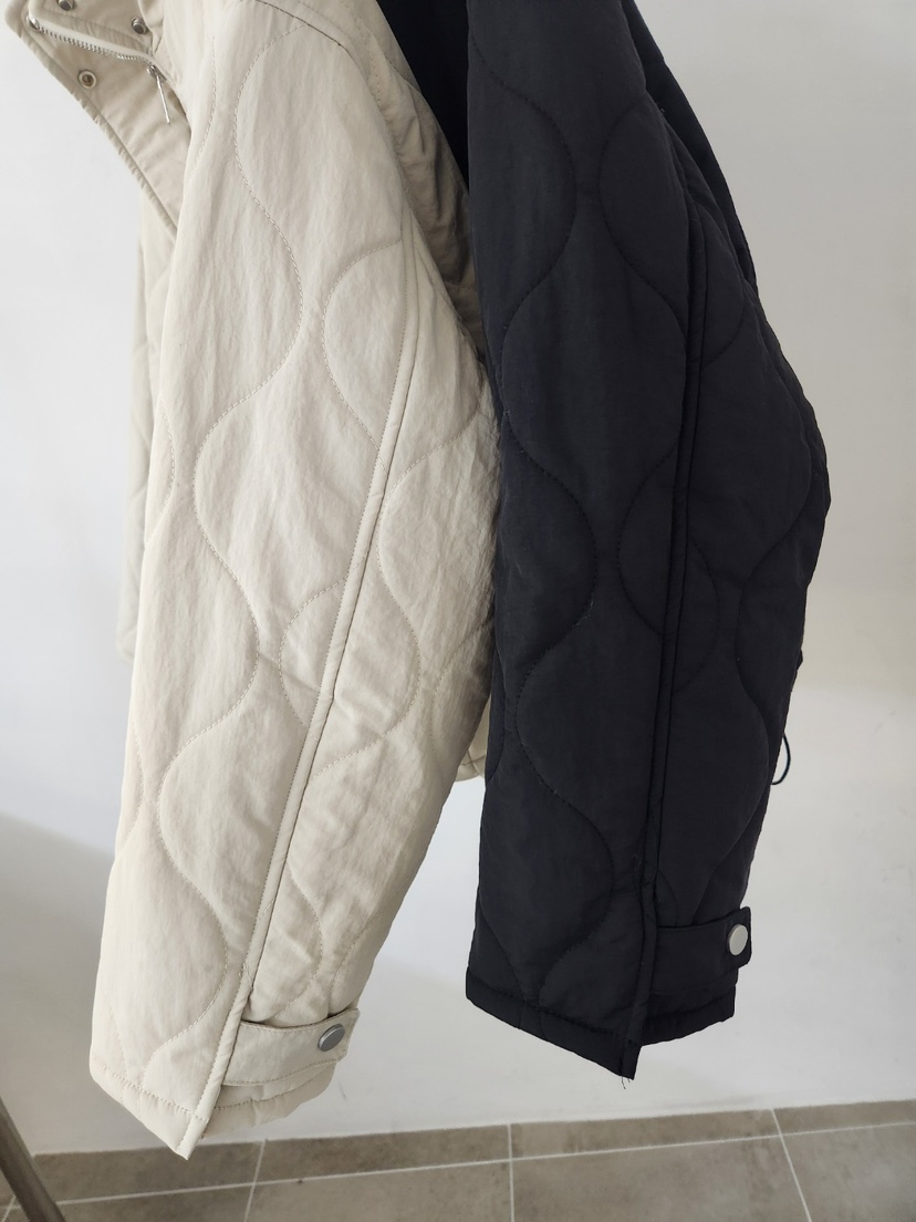 THE OTHER東大門直郵女裝新品休閑人氣真品短款棉服絎縫THE OTHER短款棉服