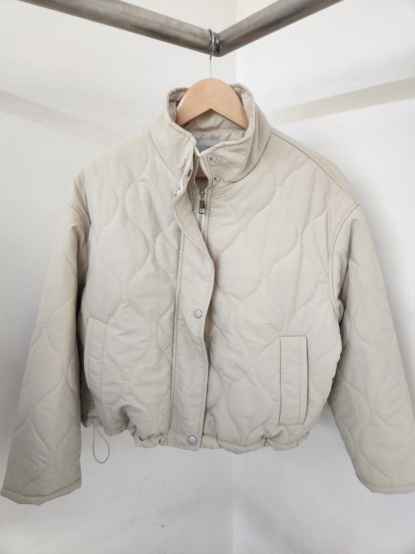 THE OTHER東大門直郵女裝新品休閑人氣真品短款棉服絎縫THE OTHER短款棉服圖色1