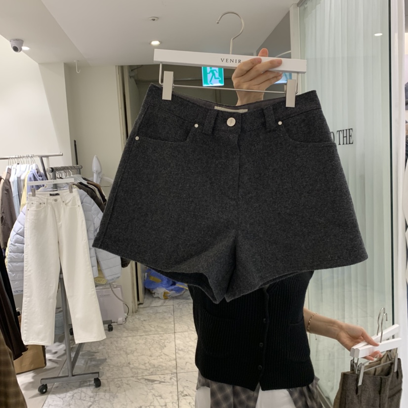 VENIR-A東大門直郵女裝新品人氣時尚熱賣休閑真品推薦短褲VENIR-A短褲圖色3墨