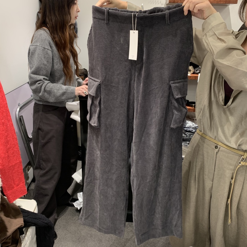 THE HOME PAGE東大門實拍女士新品人氣休閑休閑褲燈芯絨THE HOME PAGE休閑褲圖色2