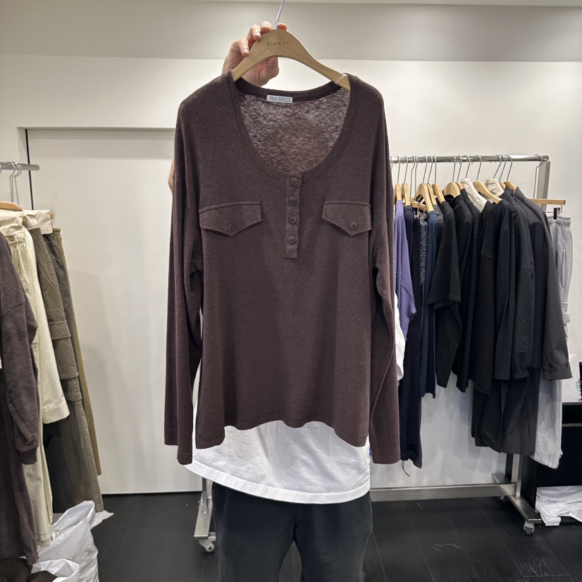 URBAN BREEZE東大門實拍女裝新品熱賣休閑人氣真品長袖T恤URBAN BREEZE長袖T恤圖色3