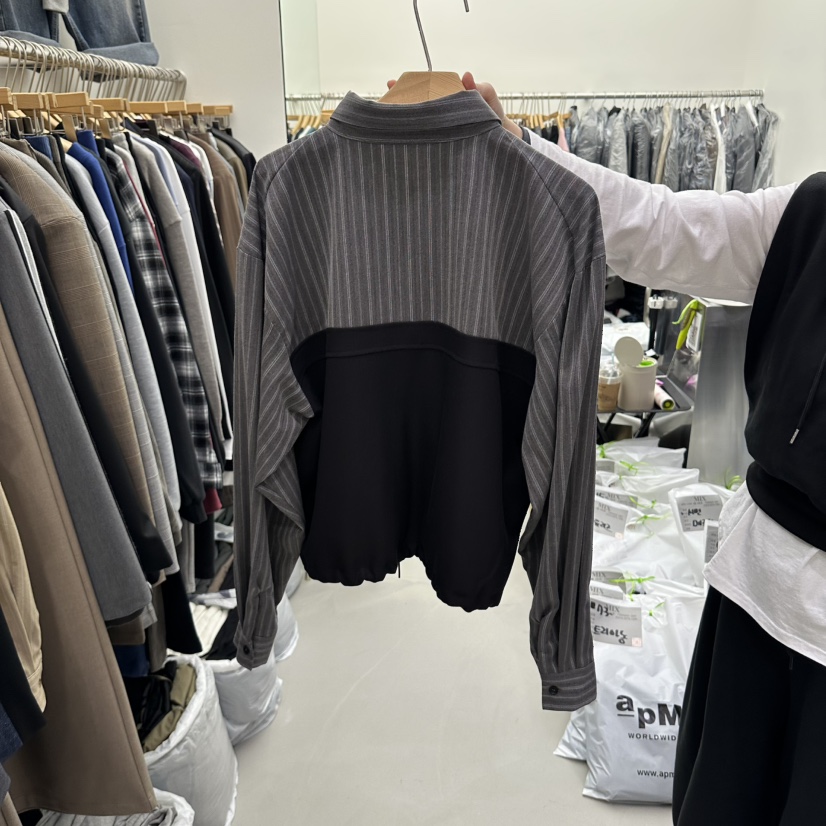 MIX-L韓國代購女士新品真品推薦休閑熱賣人氣襯衫蕾絲衫MIX-L襯衫/蕾絲衫