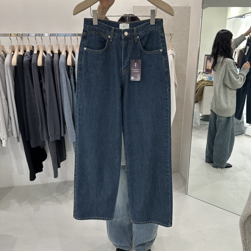 ONESTASTE東大門實拍女士新款時尚人氣推薦真品休閑牛仔褲ONESTASTE牛仔褲圖色1