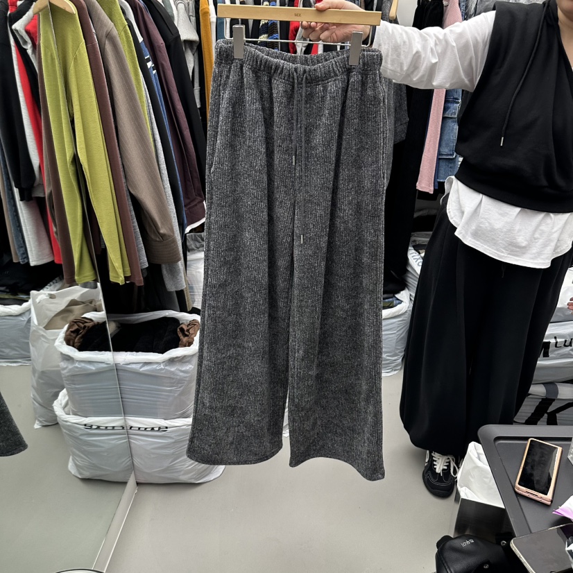MIX-L韓國代購女裝新品真品人氣休閑熱賣時尚推薦休閑褲MIX-L休閑褲圖色1