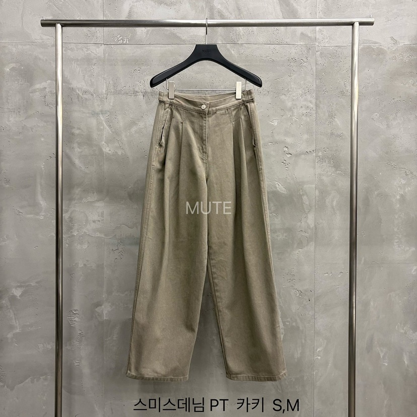 MUTE-P東大門代購女裝新款人氣休閑時尚推薦熱賣真品休閑褲MUTE休閑褲圖色1
