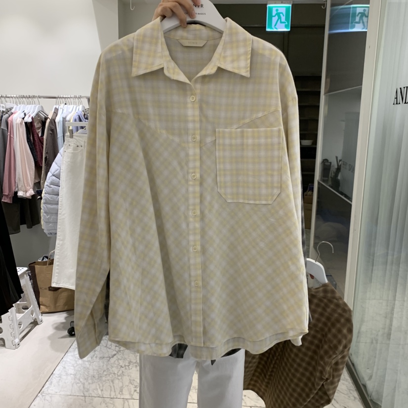 VENIR-A東大門直郵女裝新款人氣熱賣休閑真品襯衫蕾絲衫VENIR-A襯衫/蕾絲衫圖色1