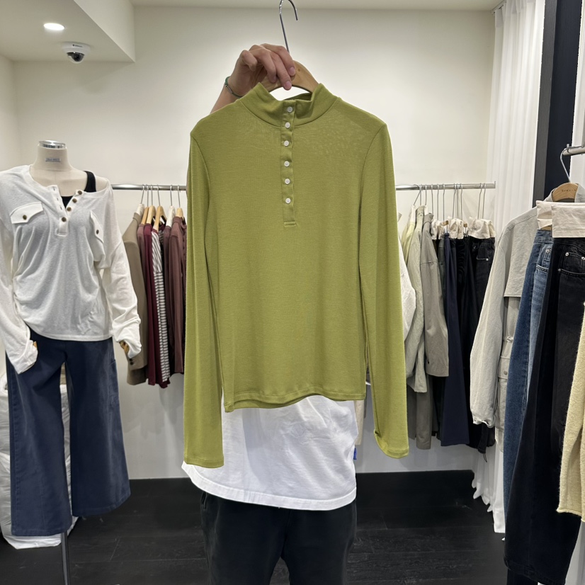 URBAN BREEZE韓國直郵女士新品熱賣人氣真品時尚長袖T恤URBAN BREEZE長袖T恤圖色2