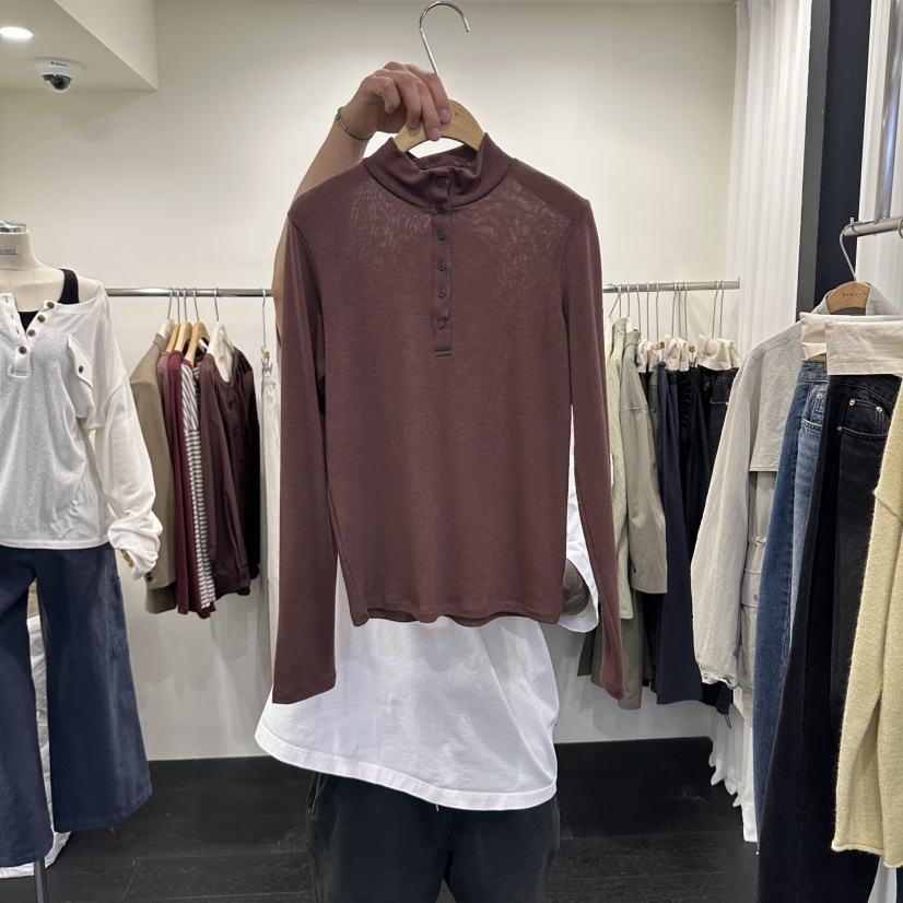 URBAN BREEZE韓國直郵女士新品熱賣人氣真品時尚長袖T恤URBAN BREEZE長袖T恤圖色3