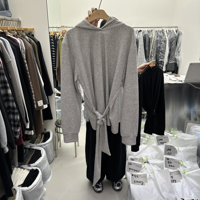 MIX-L韓國代購女士新款推薦時尚休閑人氣真品衛衣連帽衫MIX-L衛衣圖色1