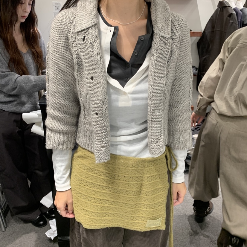 THE HOME PAGE東大門實拍女裝新品休閑熱賣開衫開衫經典THE HOME PAGE開衫圖色1