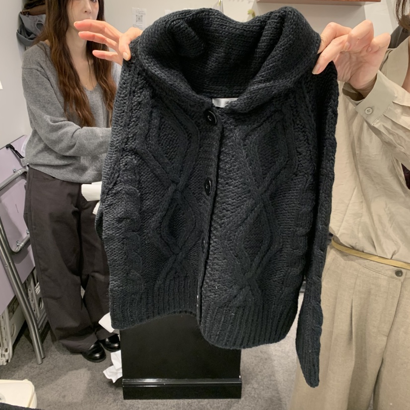 THE HOME PAGE東大門實拍女裝新品休閑熱賣開衫開衫經典THE HOME PAGE開衫圖色3