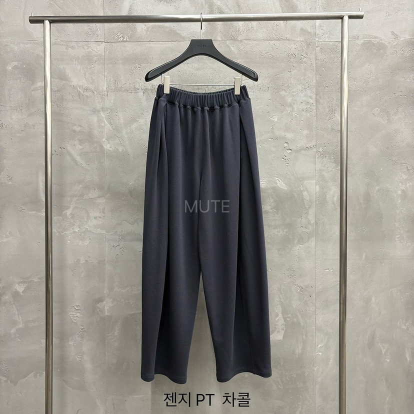 MUTE-P東大門直郵女裝新款推薦時尚熱賣真品休閑人氣休閑褲MUTE休閑褲圖色4墨色
