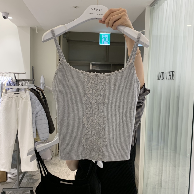 VENIR-A東大門實拍女裝新品時尚真品推薦熱賣休閑吊帶背心VENIR-A吊帶/背心圖色2