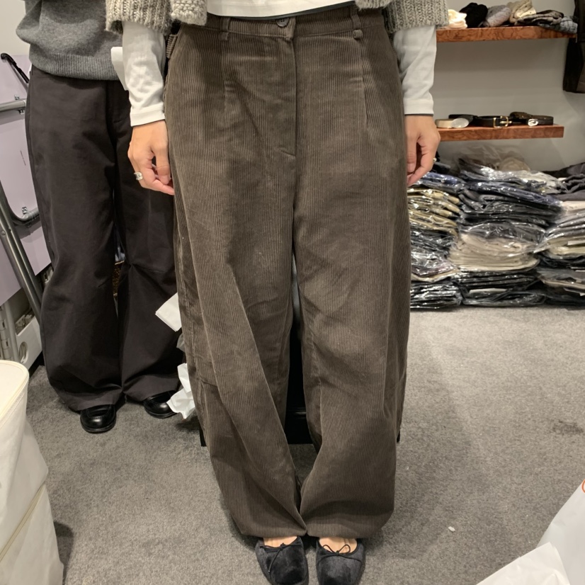 THE HOME PAGE東大門實拍女士新品熱賣推薦休閑褲燈芯絨THE HOME PAGE休閑褲圖色2