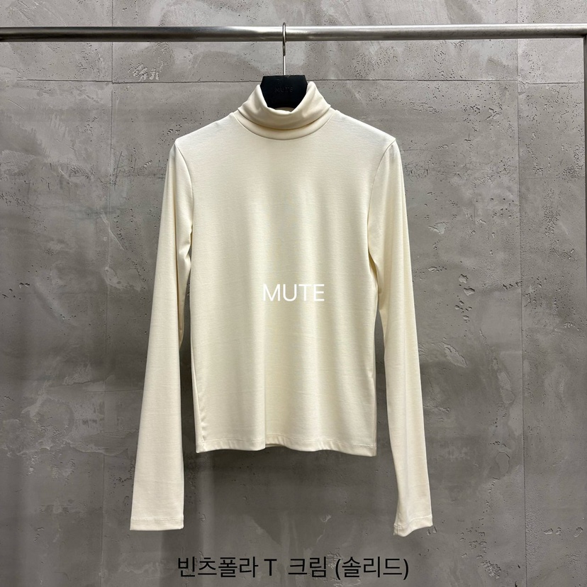 MUTE-P韓國代購女裝新款時尚人氣休閑推薦真品熱賣長袖T恤MUTE長袖T恤圖色4