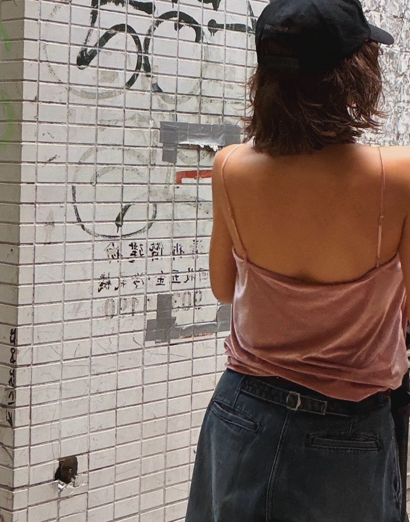 PARIS MATCH韓國代購女士新品時尚熱賣真品休閑吊帶背心PARIS MATCH吊帶/背心